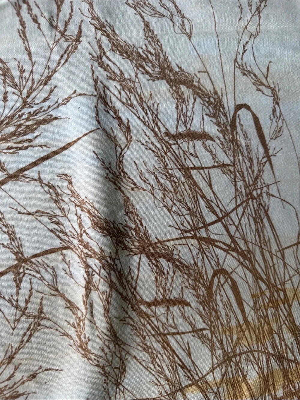 Vera Neumann “Chinese Grass” or “Golden Field of Wheat” Rectangle Tablecloth